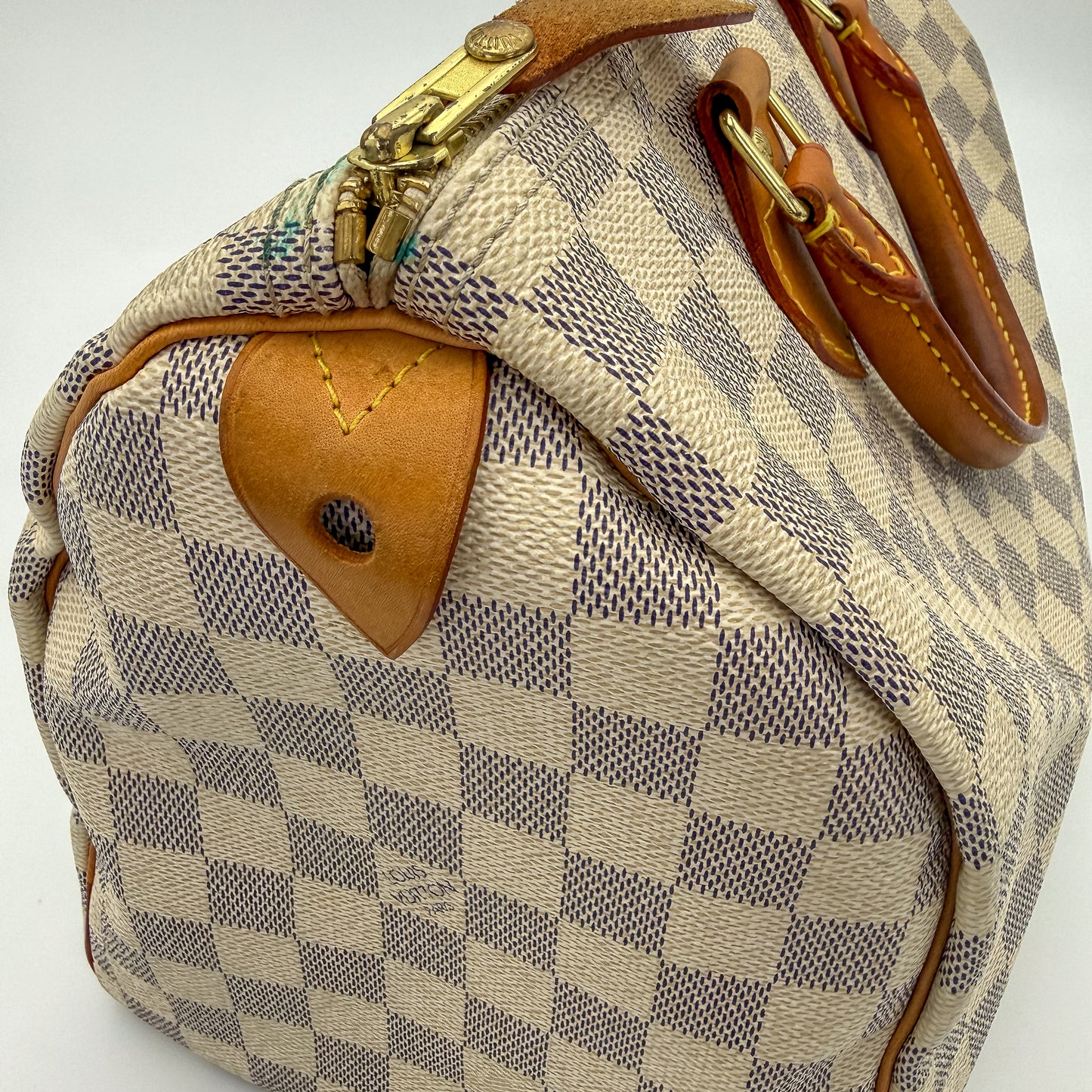 Louis Vuitton Damier Azur Speedy 30 Bag