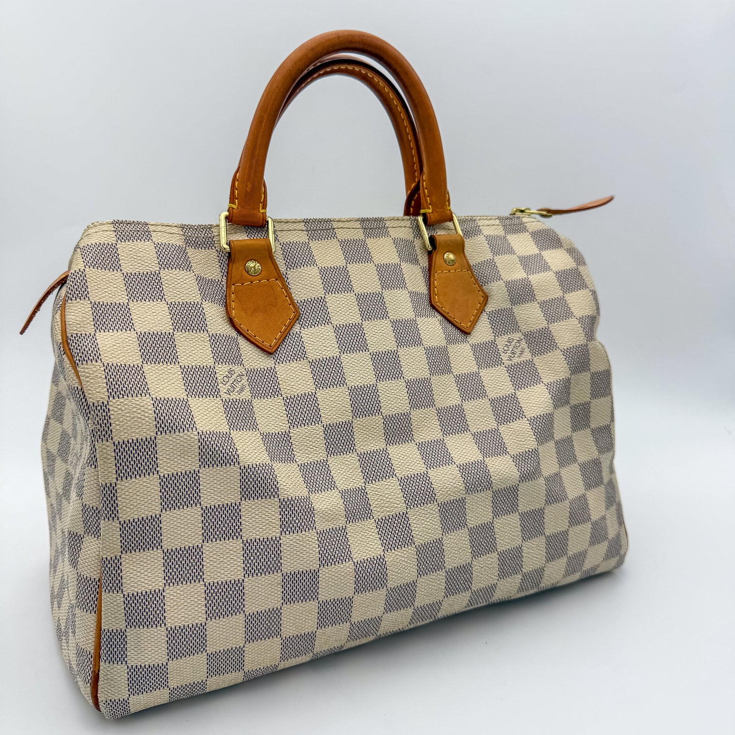 Louis Vuitton Damier Azur Speedy 30 Bag