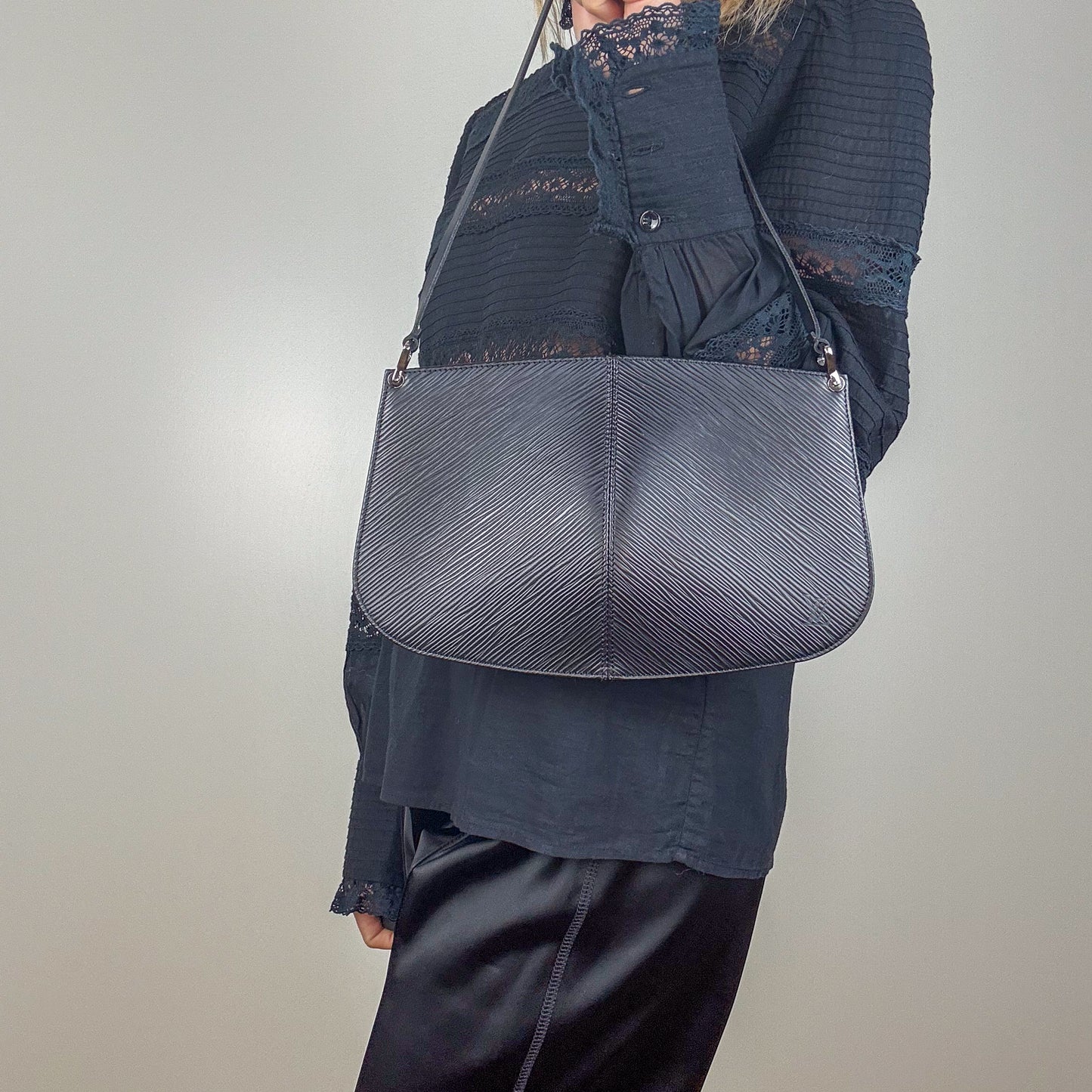 Louis Vuitton Epi Demi Lune Pochette