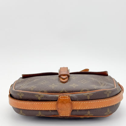 Vintage Louis Vuitton Jeune Fille PM monogram crossbody bag bottom view