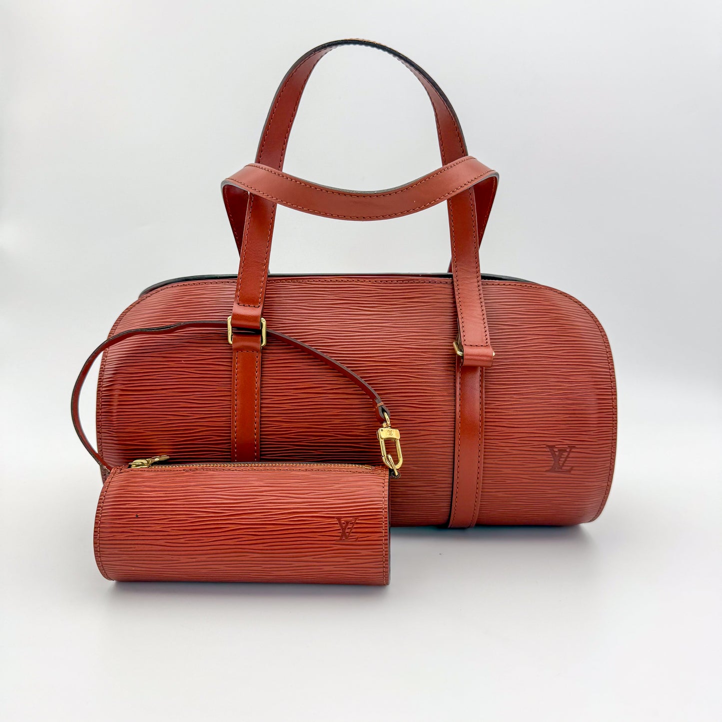 Louis Vuitton Soufflot Epi Leather Handbag