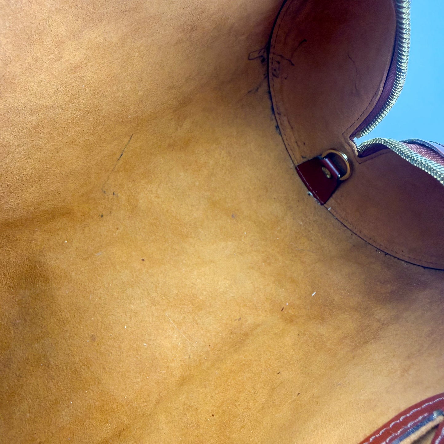 Louis Vuitton Soufflot Epi Leather Handbag