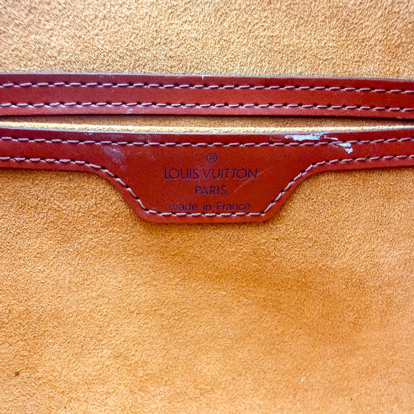 Louis Vuitton Soufflot Epi Leather Handbag