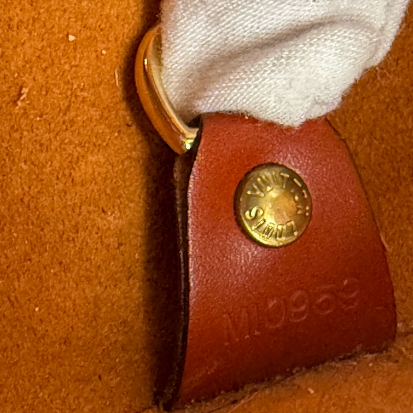 Louis Vuitton Soufflot Epi Leather Handbag