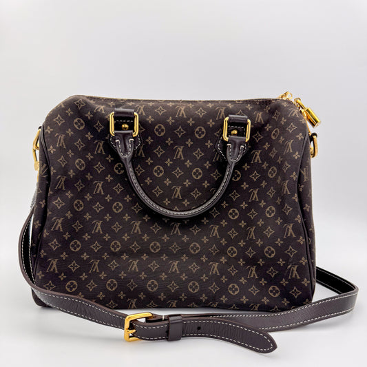 Louis Vuitton Idylle Fusain Speedy Bandouliere 30 Bag