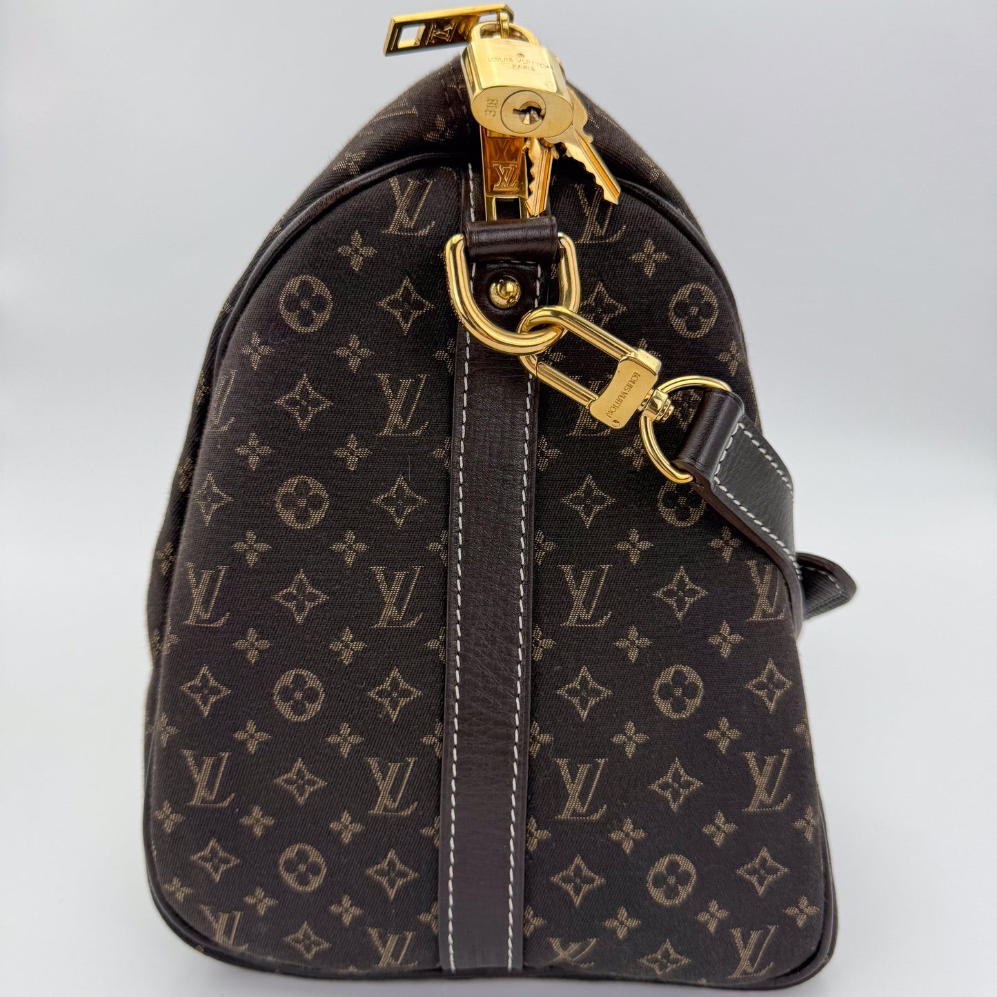 Louis Vuitton Idylle Fusain Speedy Bandouliere 30 Bag