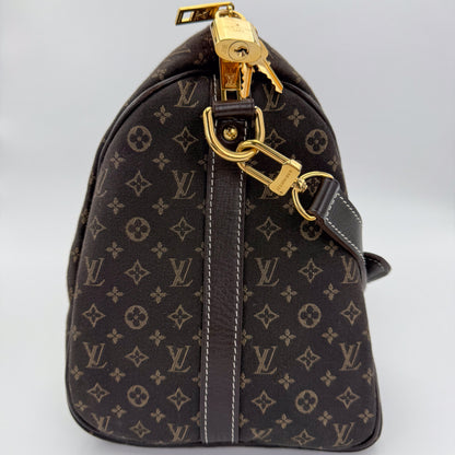 Louis Vuitton Idylle Fusain Speedy Bandouliere 30 Bag