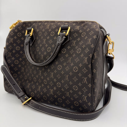 Louis Vuitton Idylle Fusain Speedy Bandouliere 30 Bag