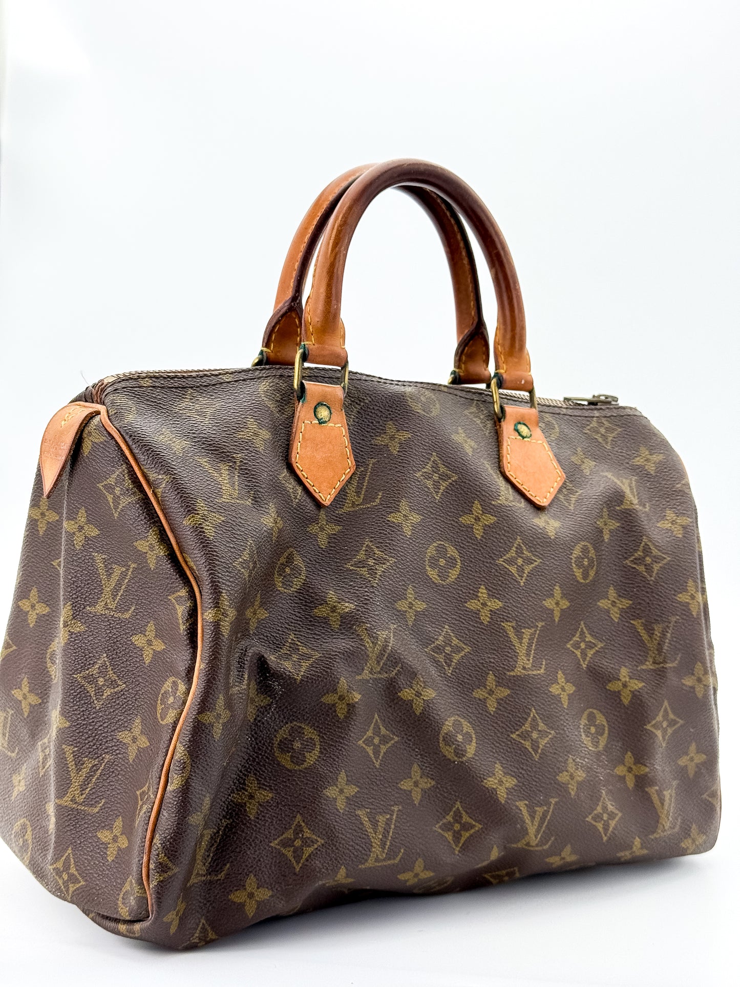 Louis Vuitton Speedy 30 Monogram Canvas Handbag