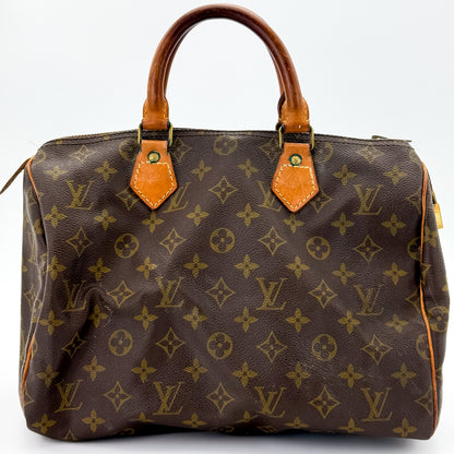Louis Vuitton Speedy 30 Monogram Canvas Handbag