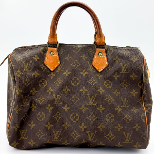 Louis Vuitton Speedy 30 Monogram Canvas Handbag