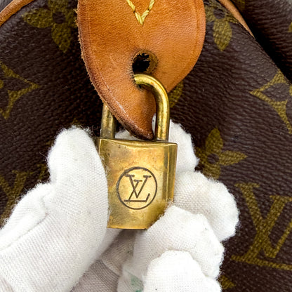 Louis Vuitton Speedy 30 Monogram Canvas Handbag