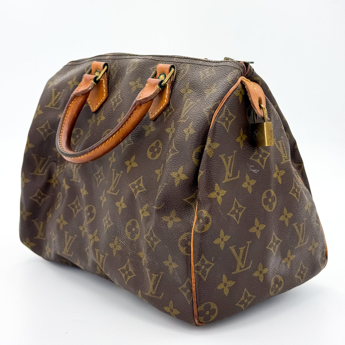 Louis Vuitton Speedy 30 Monogram Canvas Handbag