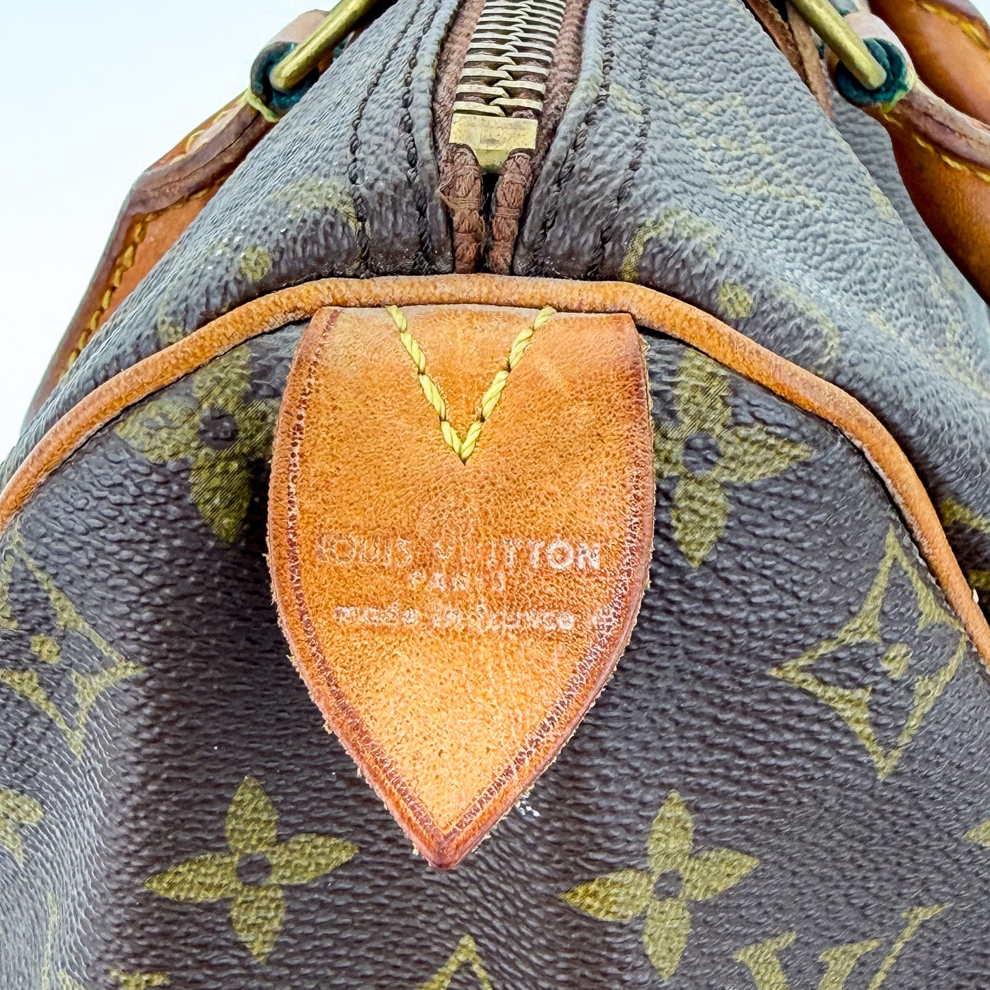 Louis Vuitton Speedy 30 Monogram Canvas Handbag