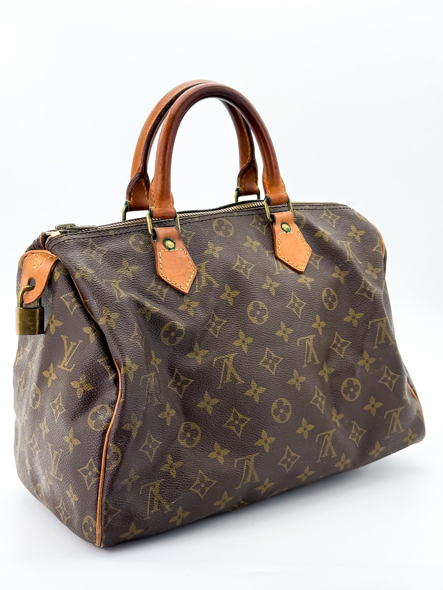 Louis Vuitton Speedy 30 Monogram Canvas Handbag