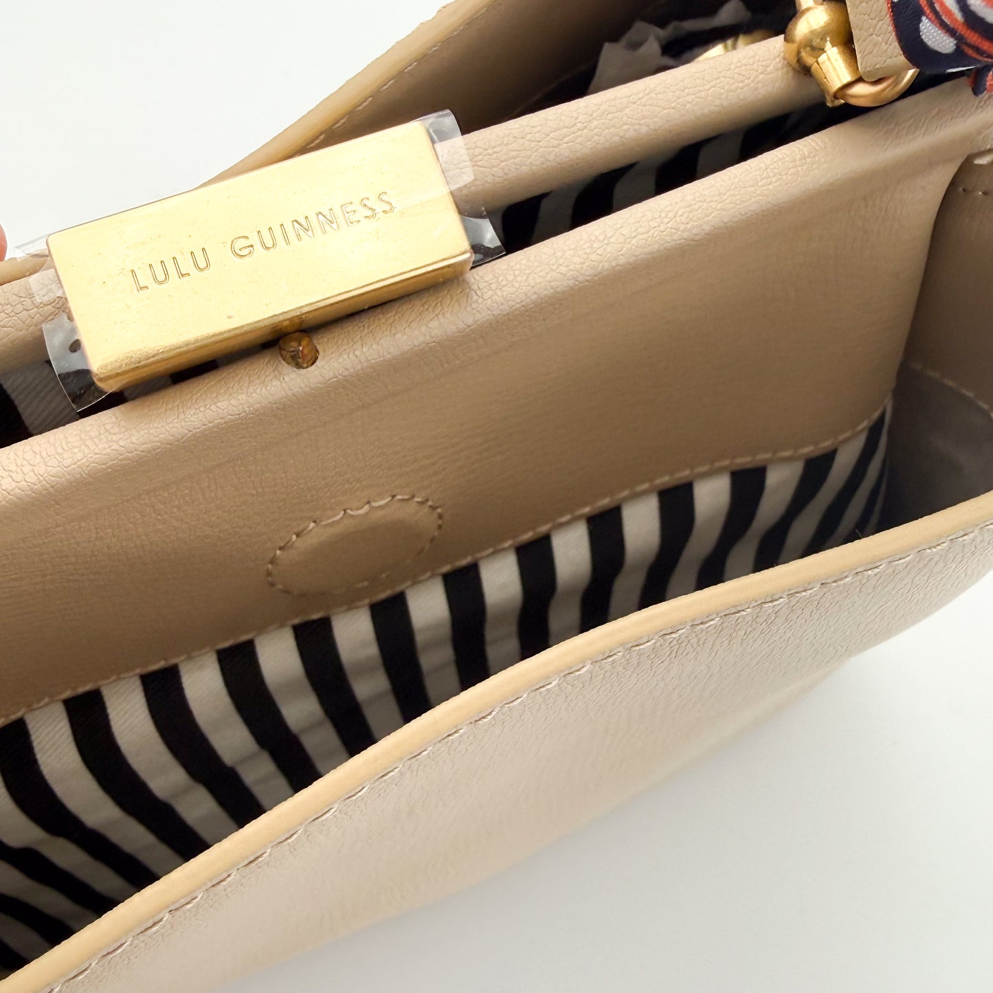Lulu Guinness Ruby Leather Bag