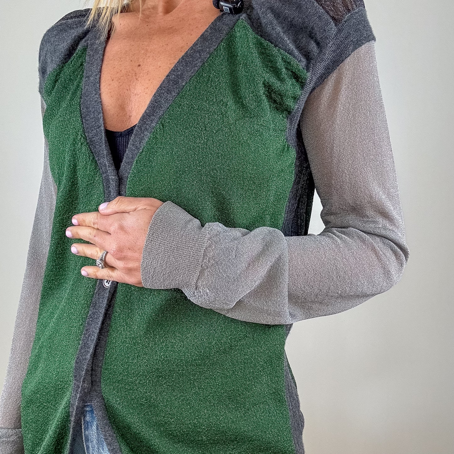 Marni Colourblock Cardigan - Size IT 38