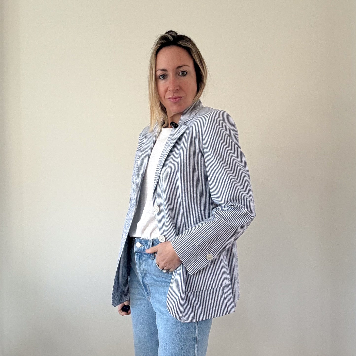Weekend Max Mara Unlined Blazer - Size 10