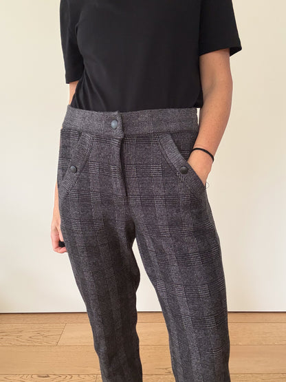 Me + Em Herringbone Trouser - Size 6