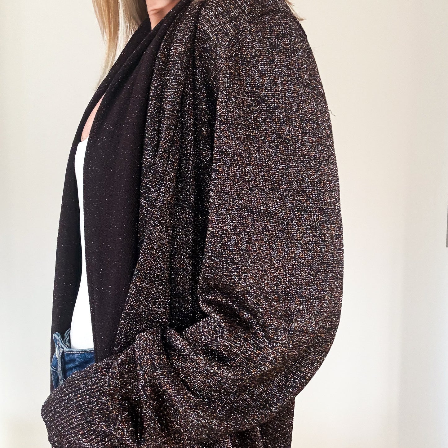 Missoni Bronze Metallic Cardigan - Size 42