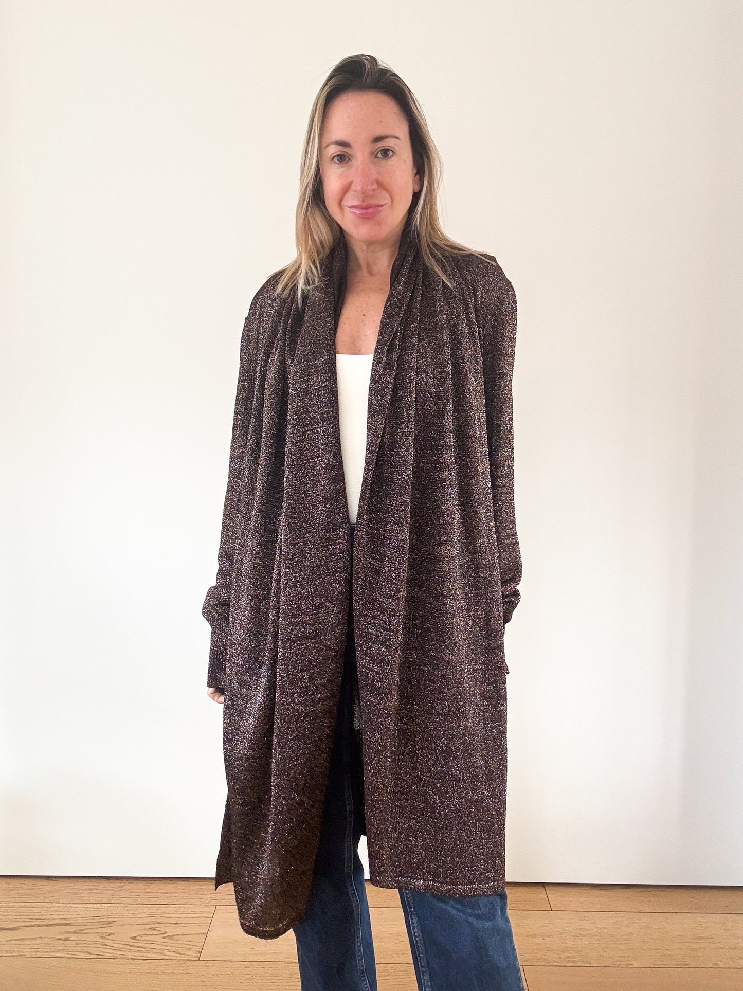 Missoni Bronze Metallic Cardigan - Size 42