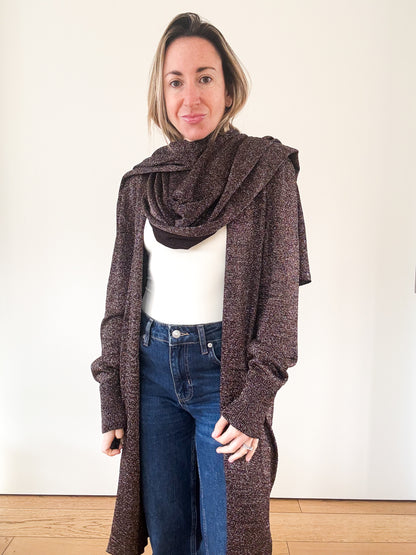 Missoni Bronze Metallic Cardigan - Size 42