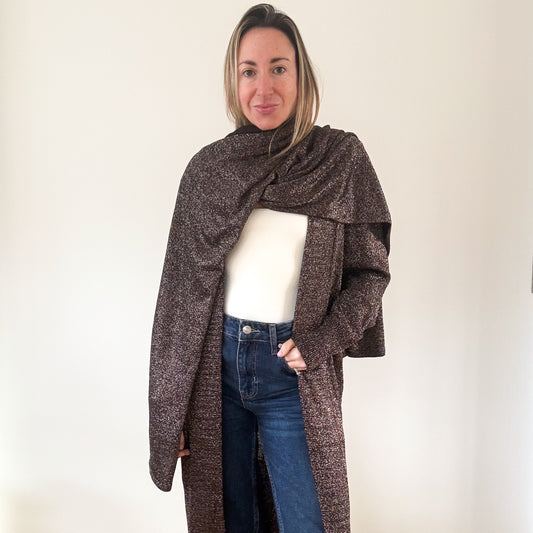 Missoni Bronze Metallic Cardigan - Size 42
