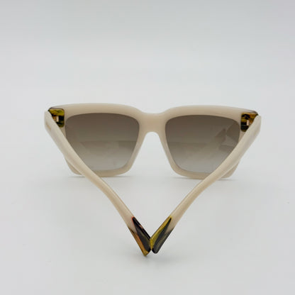 Missoni Oversized Square Sunglasses in Ivory