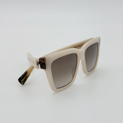 Missoni Oversized Square Sunglasses in Ivory