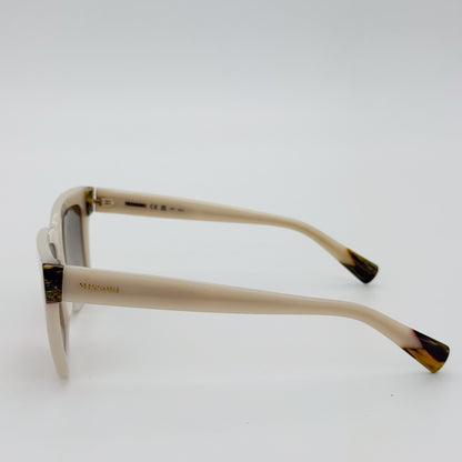 Missoni Oversized Square Sunglasses in Ivory
