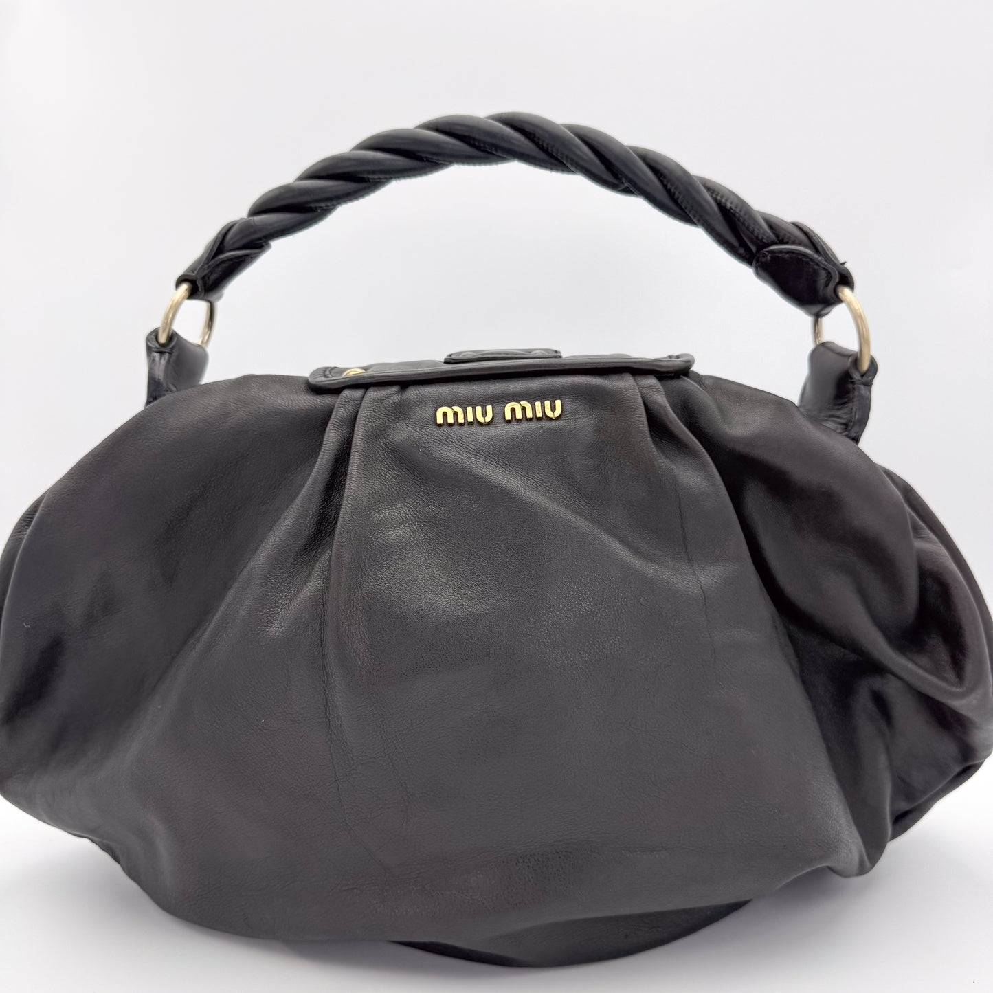 Miu Miu Coffer Hobo Bag