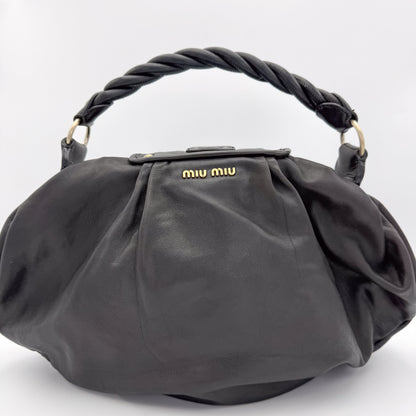 Miu Miu Coffer Hobo Bag