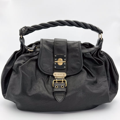 Miu Miu Coffer Hobo Bag