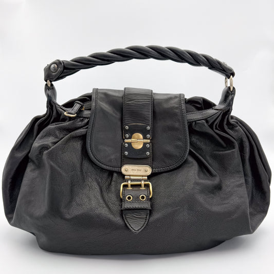 Miu Miu Coffer Hobo Bag