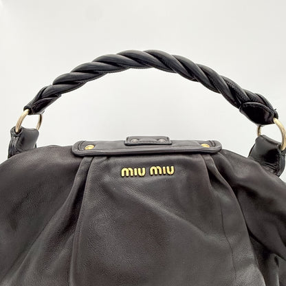 Miu Miu Coffer Hobo Bag