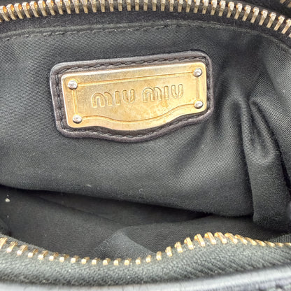 Miu Miu Coffer Hobo Bag
