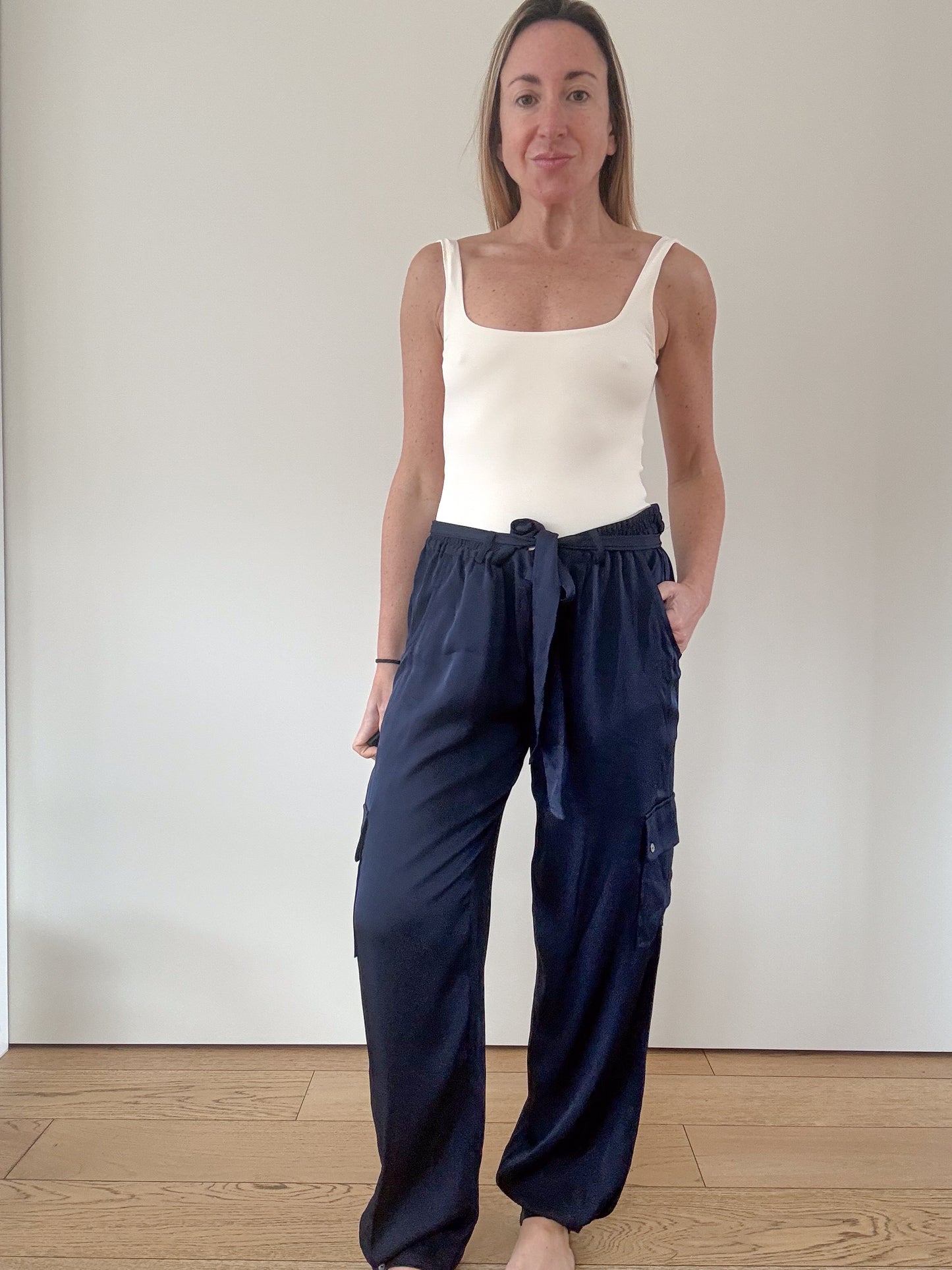 Nouvelle Silk95Five Navy Jordan Cargo Pant - Size M