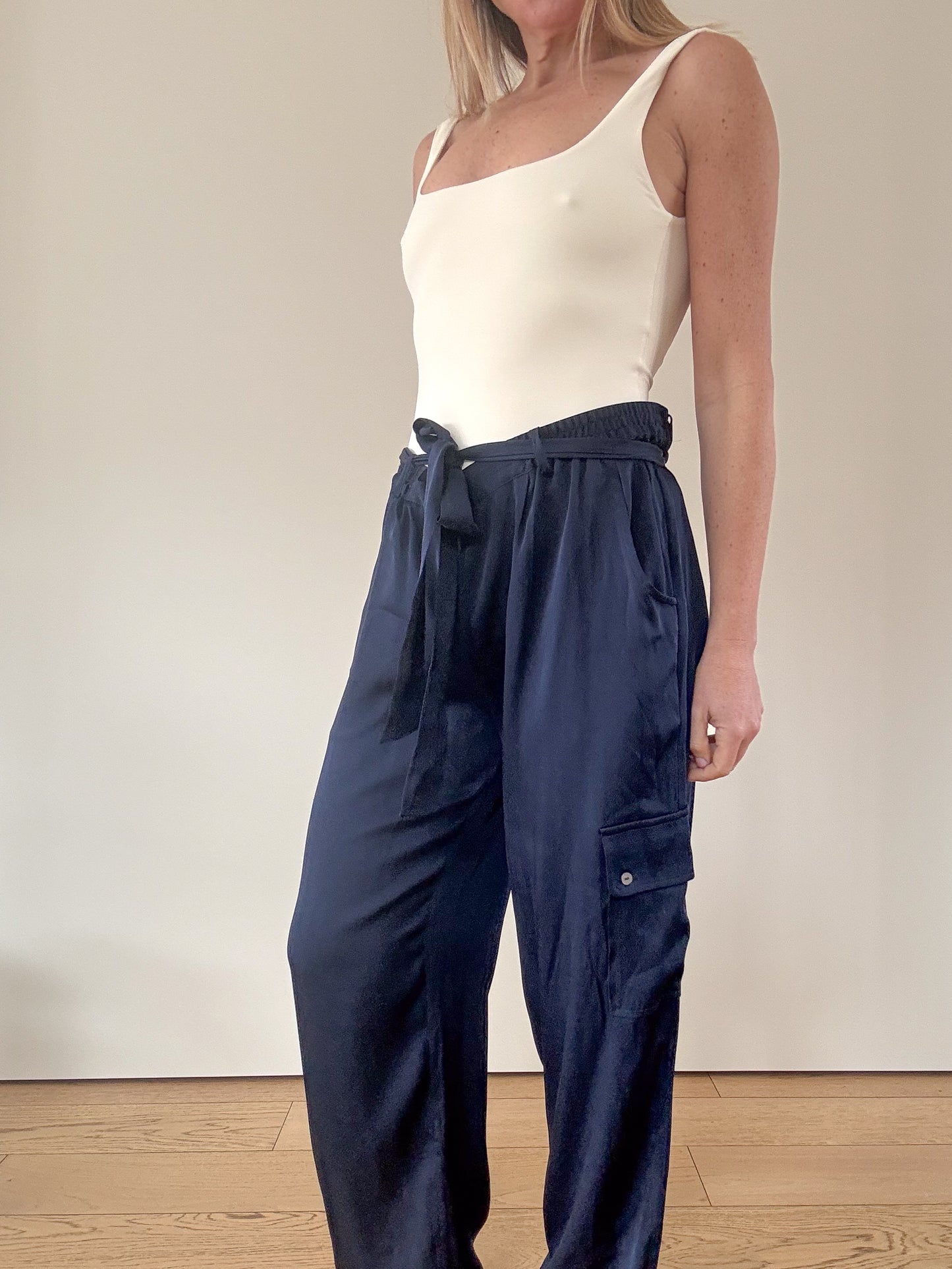 Nouvelle Silk95Five Navy Jordan Cargo Pant - Size M