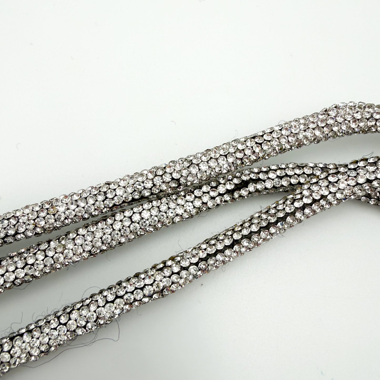 Nue Silver Sequin Rope Belt