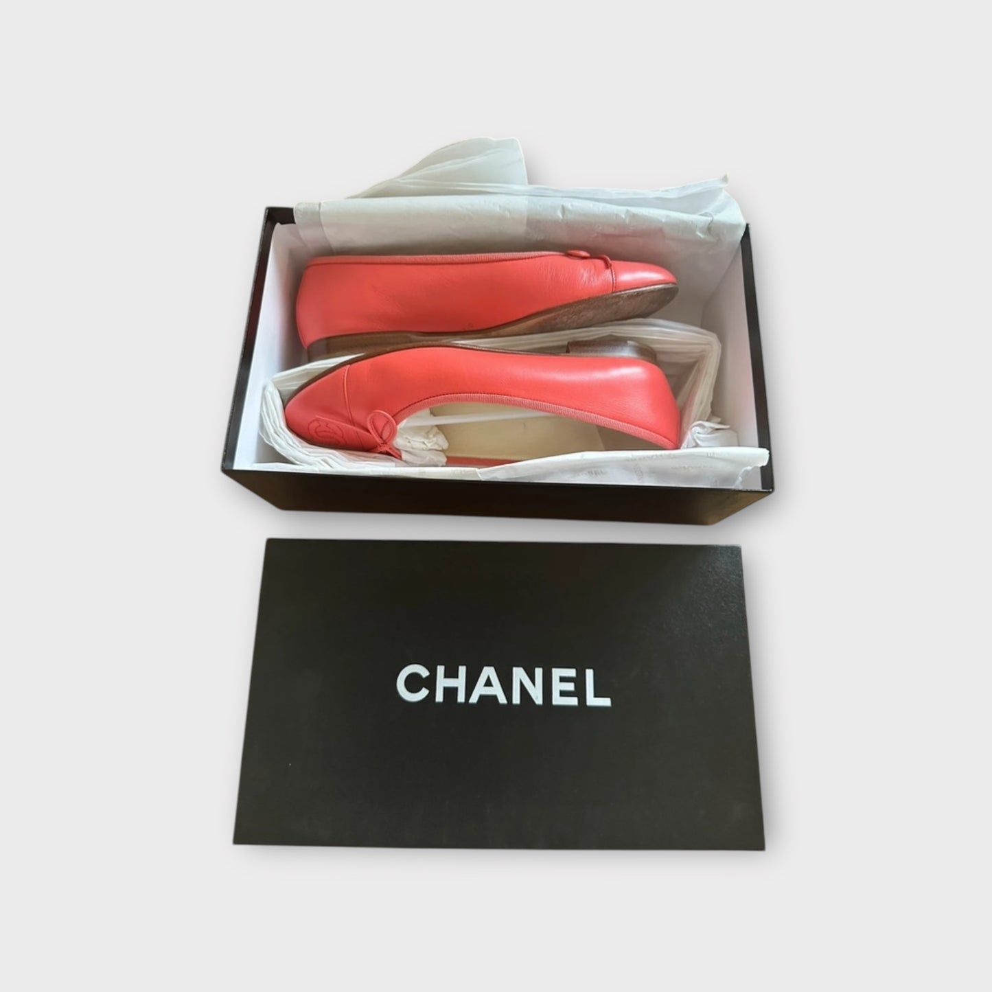 Chanel Pumps in Salmon