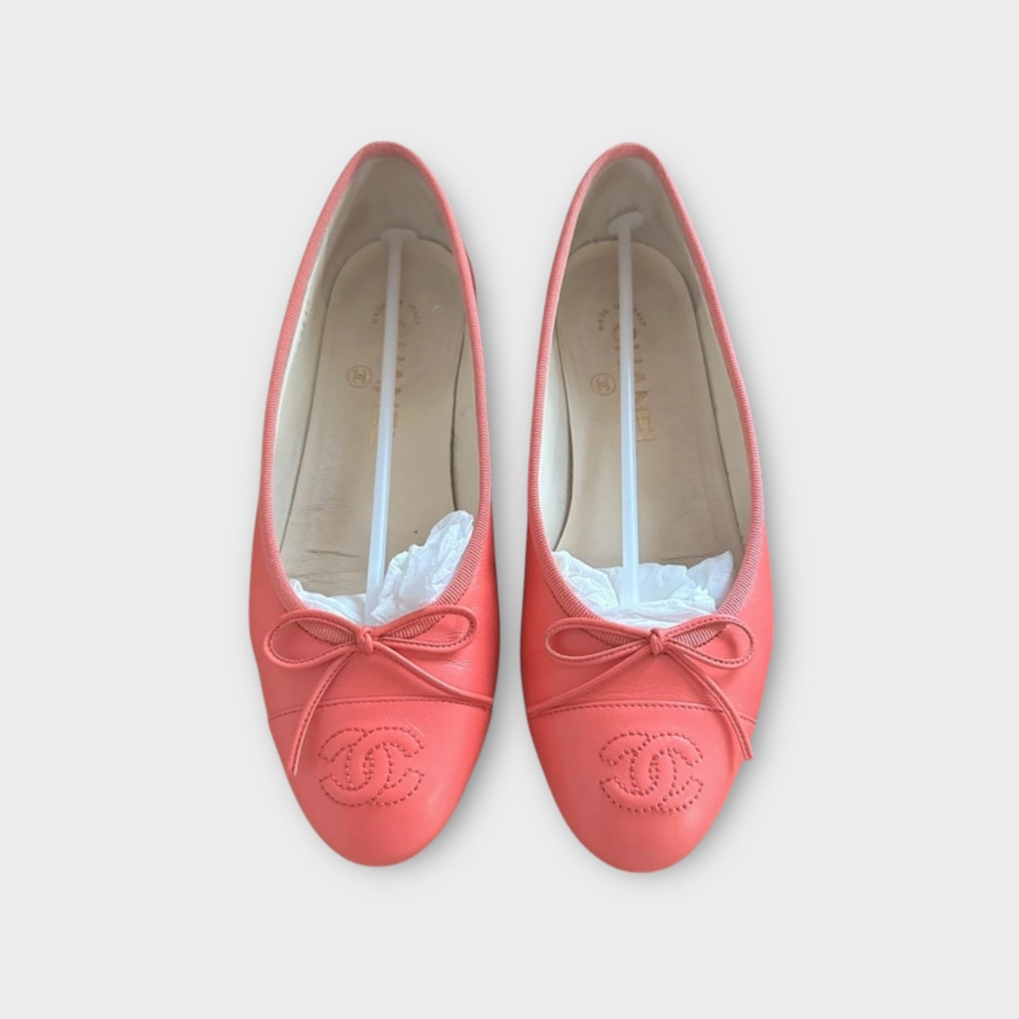 Chanel Pumps in Salmon