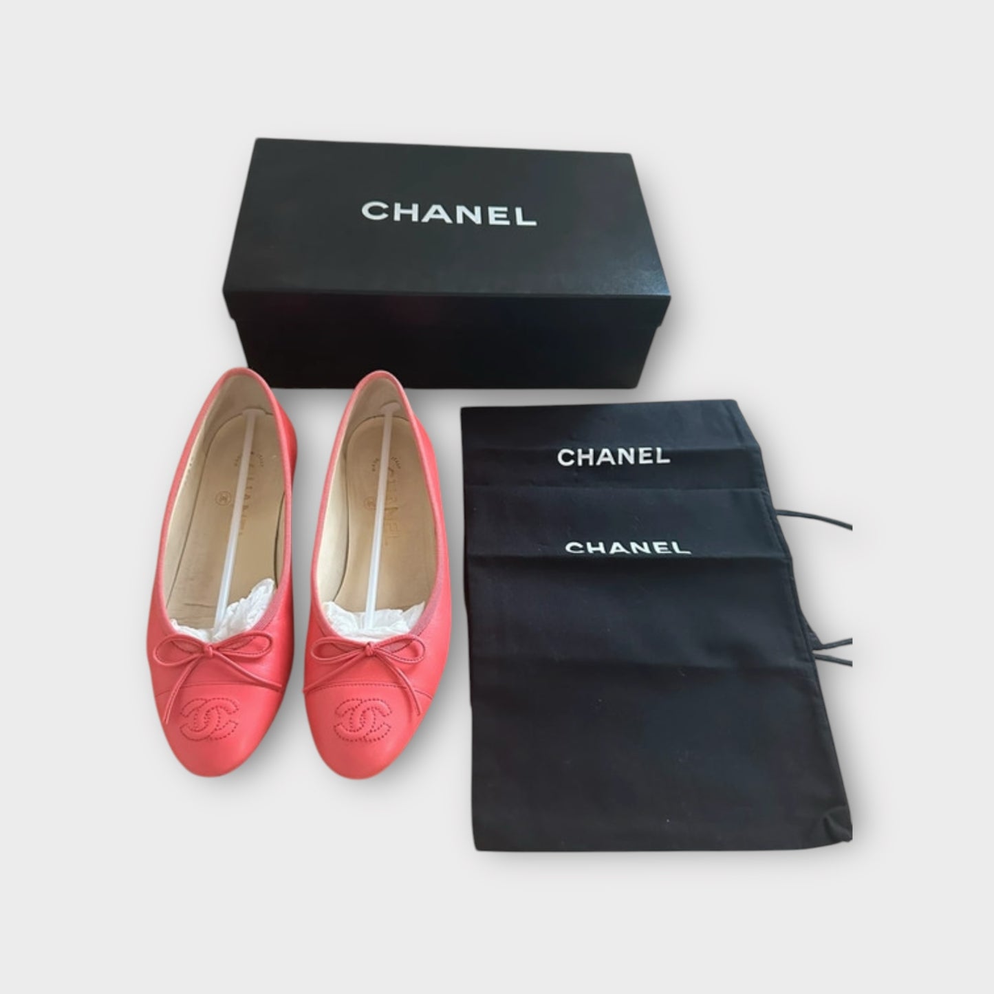 Chanel Pumps in Salmon