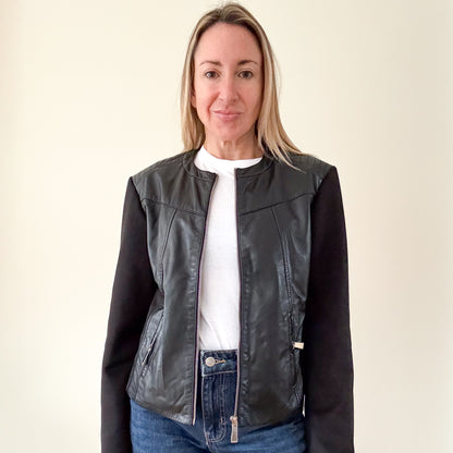 Pinko Leather Jacket - Size 10