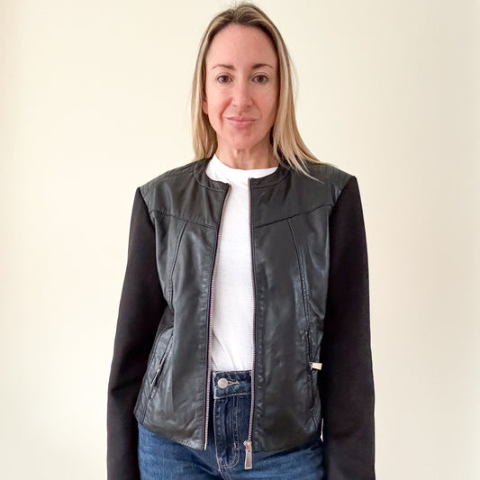 Pinko Leather Jacket - Size 10