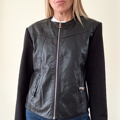 Pinko Leather Jacket - Size 10