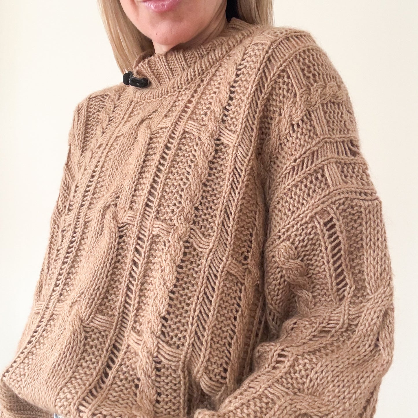 Pinko Cable Knit Jumper - Size M