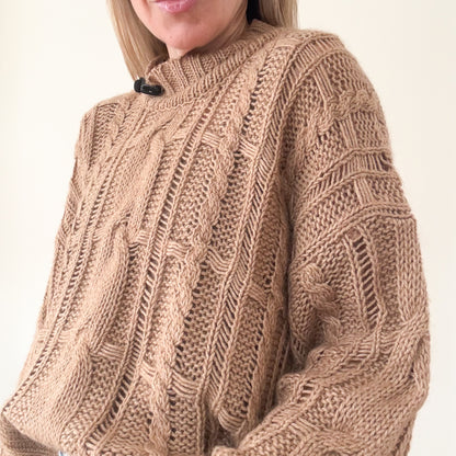 Pinko Cable Knit Jumper - Size M