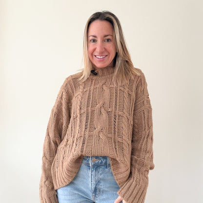 Pinko Cable Knit Jumper - Size M