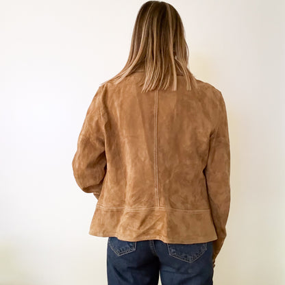 Pinko Suede Jacket - Size 12