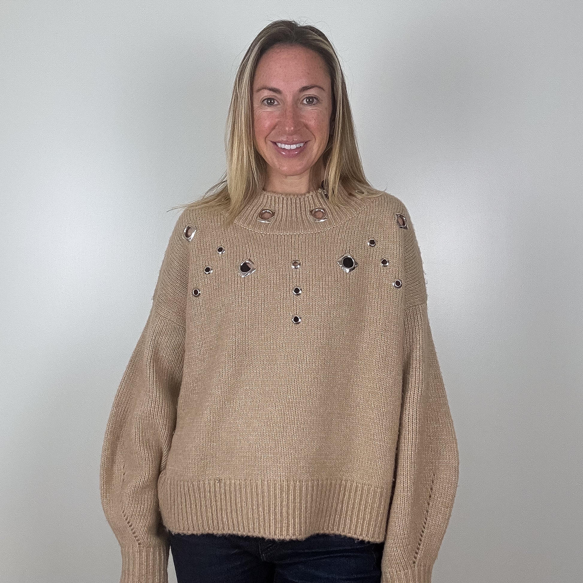Pinko-Tagikistan-Wool-Sweater-Preloved-Luxury-London-Front2